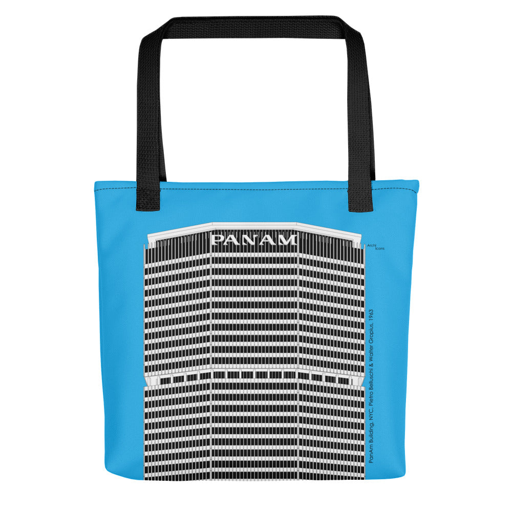 PanAm/Metlife Blue Tote Bags