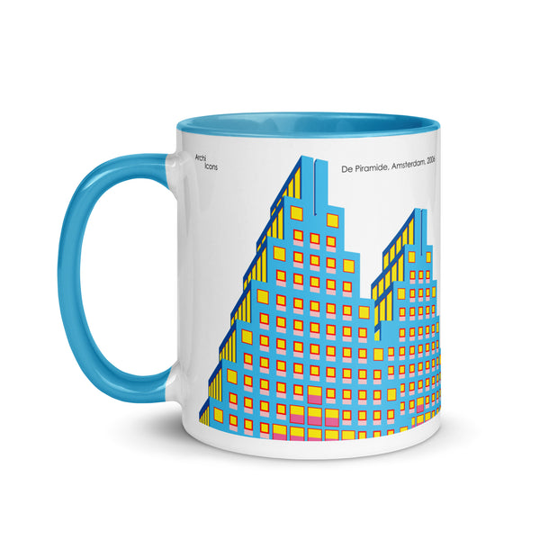 De Piramide Blue Mug