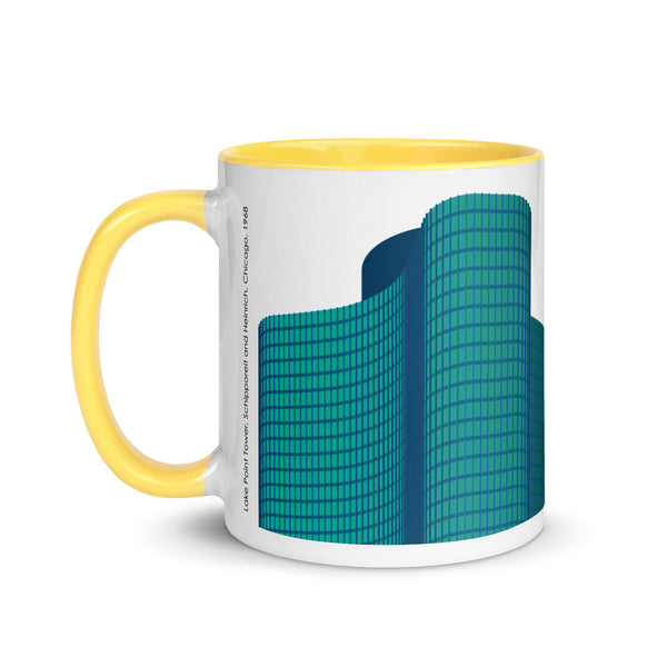 Lake Point Tower Colourful Mugs