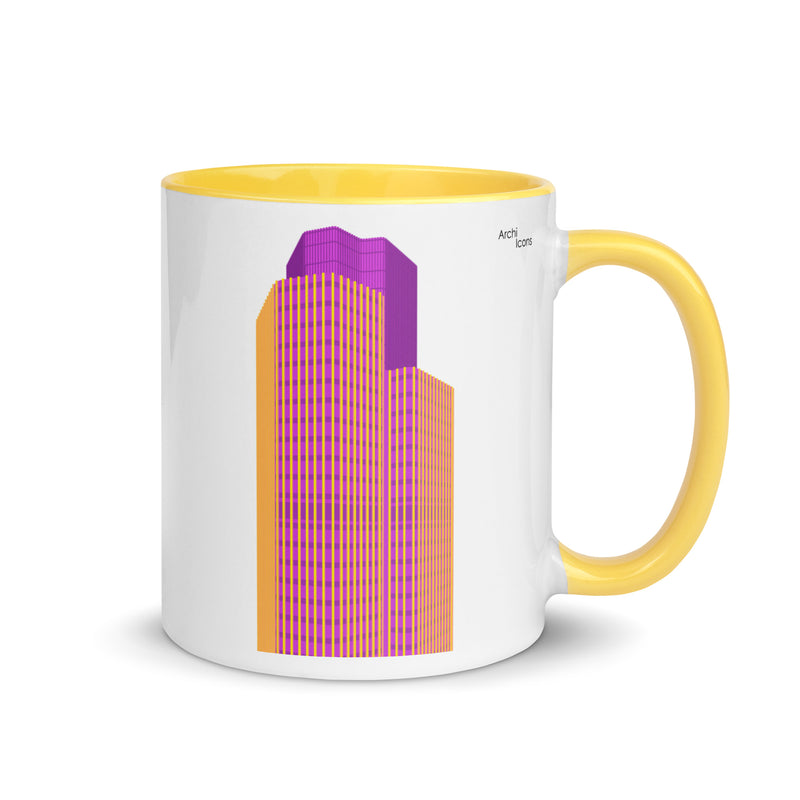 Tower 42 Yellow or Blue Mugs