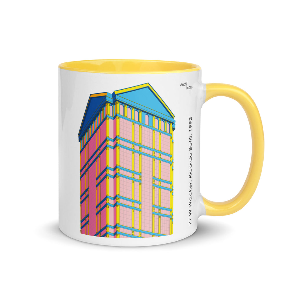77 West Wacker Colourful Mugs