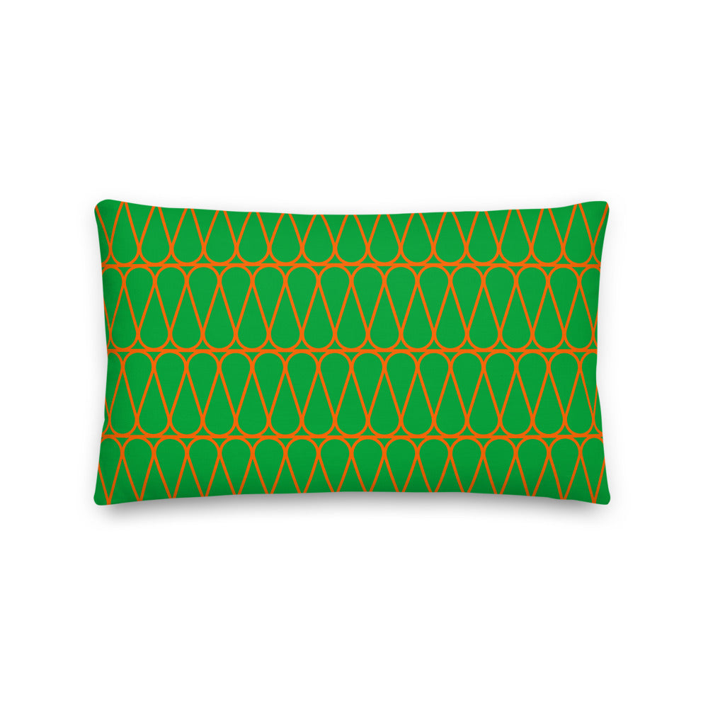 Green & Orange Insulation Cushions