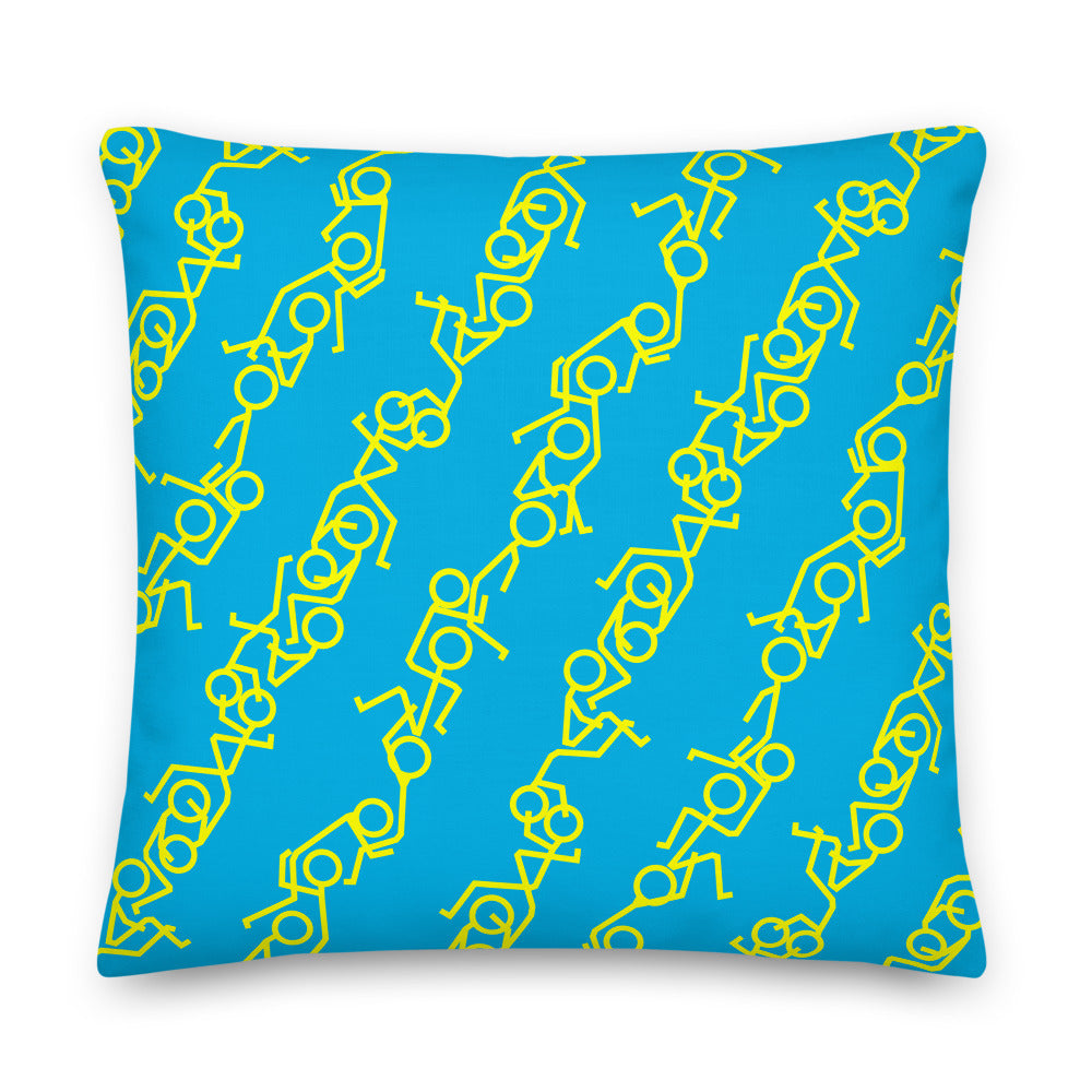 Blue & Yellow RIMSULATION Cushions