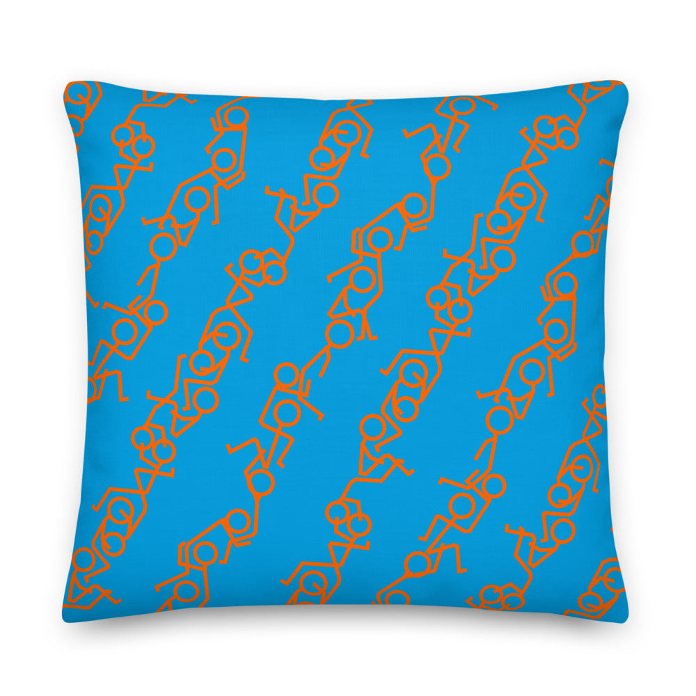 Blue & Orange RIMSULATION Cushions