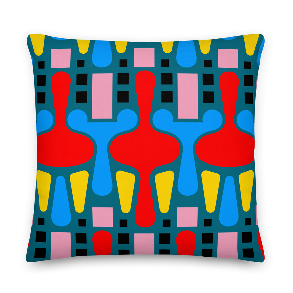 "DLR Daydream" Rich Teal Cushions