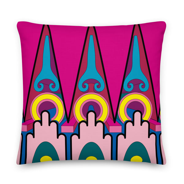 King's Cross Pattern 07 Cushions (45*45cm, 50*30cm, Or 55*55cm)