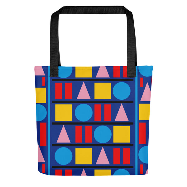 "Perambulating on the Piccadilly Line" Admiral Blue Tote Bag