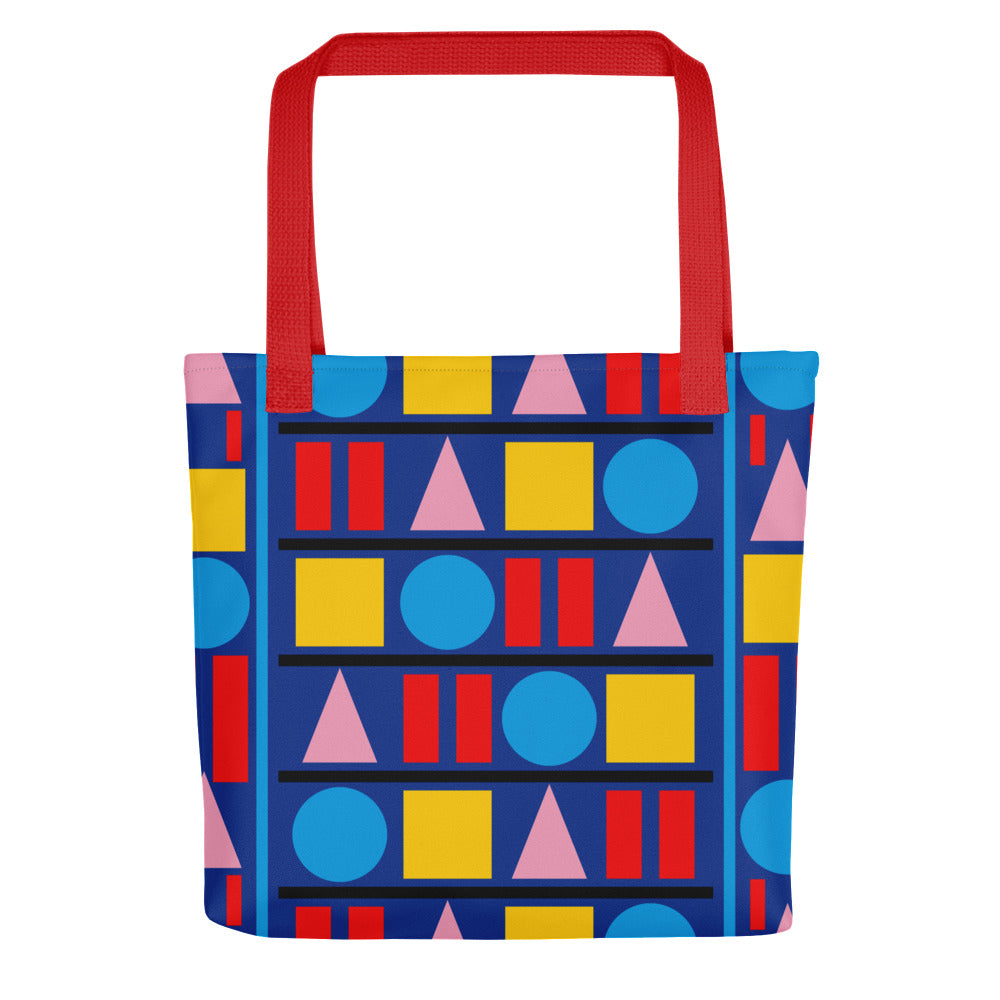 "Perambulating on the Piccadilly Line" Admiral Blue Tote Bag