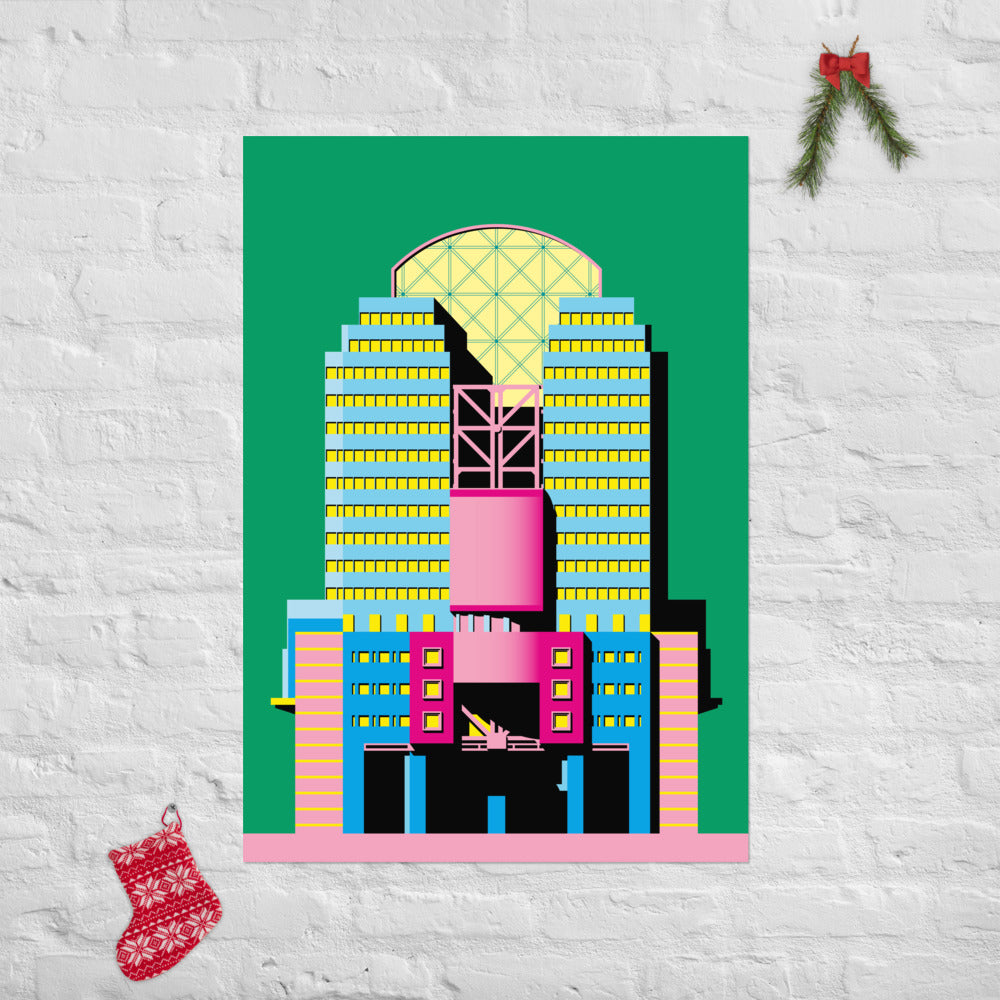 Alban Gate (125 London Wall) Elevation Posters