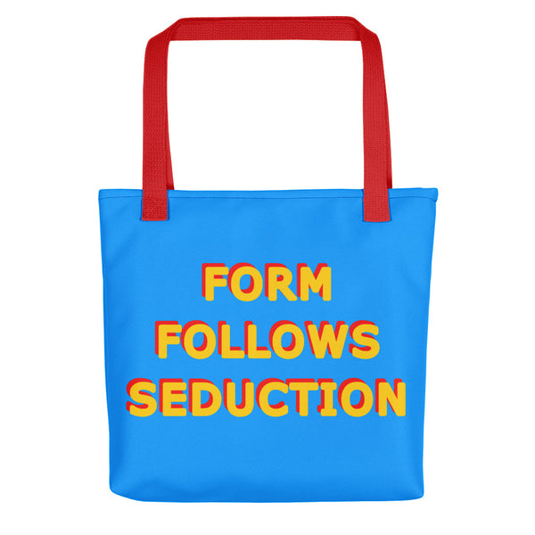 Form Follows Seduction Yellow & Blue