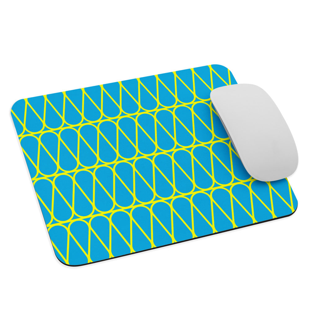 Blue & Yellow Insulation Mouse Pad