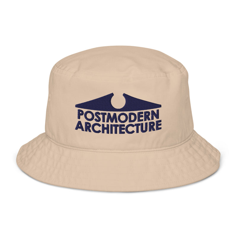 Postmodern Architecture Organic Bucket Hat