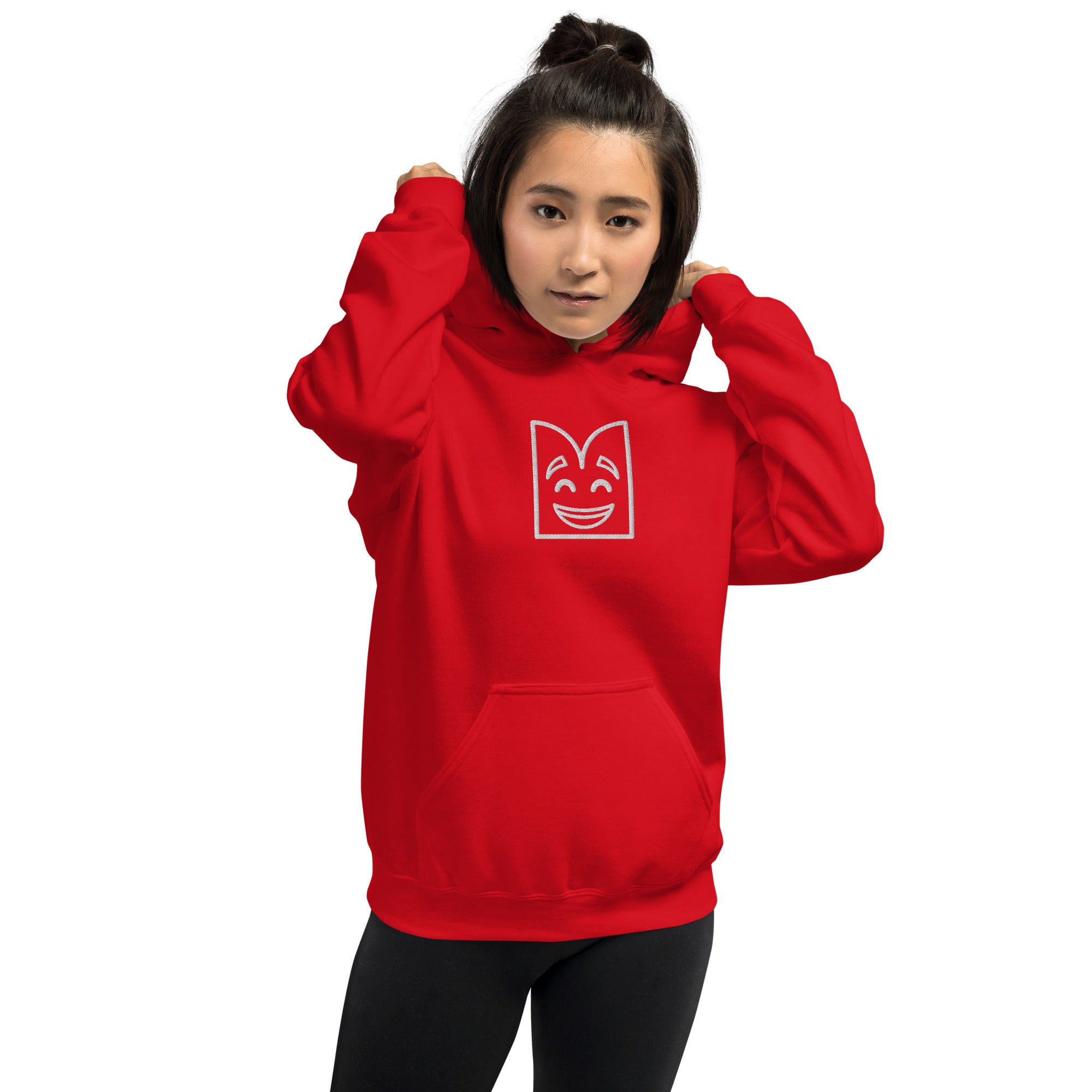 Happy Kemoji Unisex Hoodies in a variety of colours