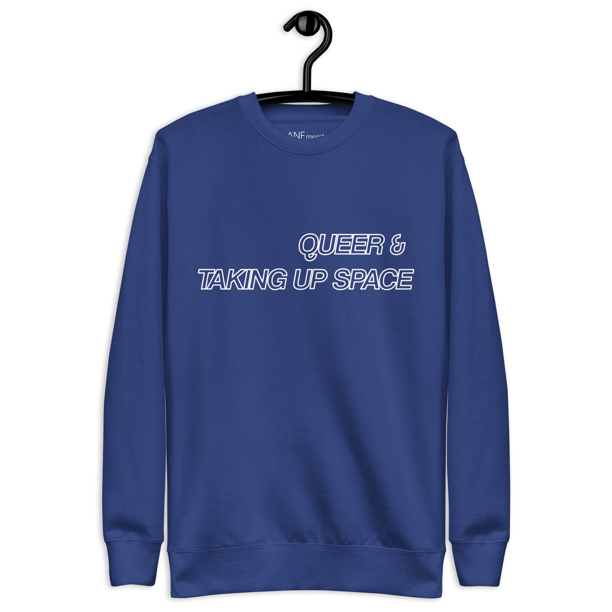 Queer & Taking Up Space Unisex Jumper
