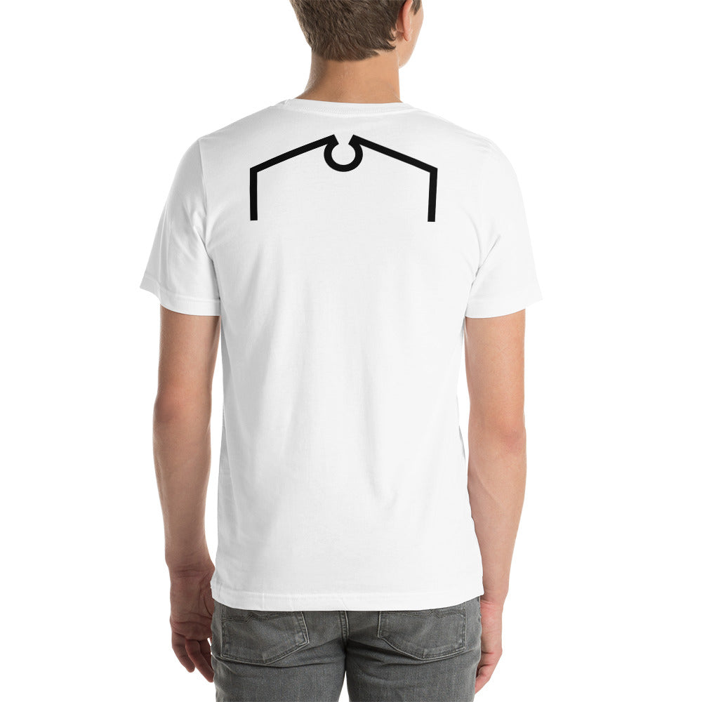 AT&T B&W Building Front-And-Back Unisex T-Shirt