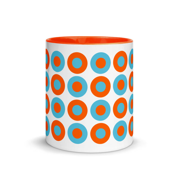 Orange & Blue Chromadot Mug
