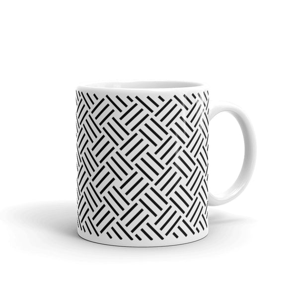 Architectural Hatch Mug, Earth symbol
