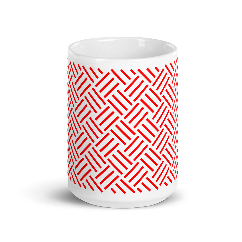 Earth Red Hatch Mug