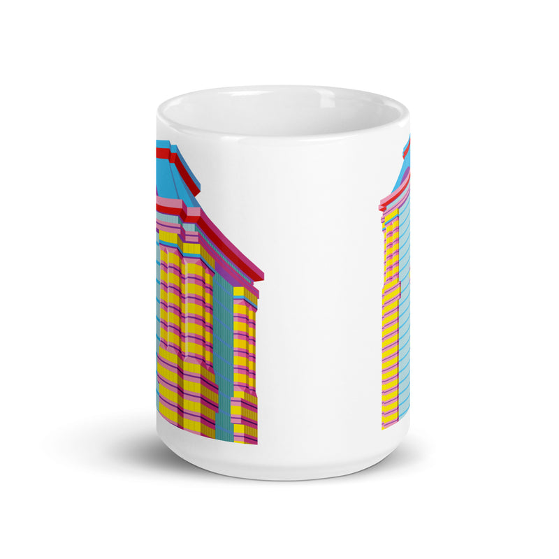 60 Wall Street Single View Colour Mug